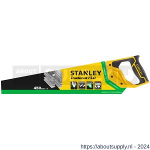Stanley houtzaag Tradecut Universal 450 mm 8 tanden per inch - S51022108 - afbeelding 3