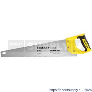 Stanley universeel hout zaag SharpCut 500 mm 7 tanden per inch - S51022110 - afbeelding 2