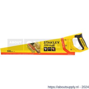 Stanley universeel hout zaag SharpCut 500 mm 7 tanden per inch - S51022110 - afbeelding 3