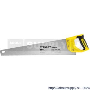 Stanley universeel hout zaag SharpCut 550 mm 11 tanden per inch - S51022111 - afbeelding 2