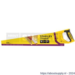 Stanley universeel hout zaag SharpCut 550 mm 11 tanden per inch - S51022111 - afbeelding 3