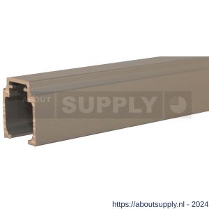 Henderson 280HP/3000 schuifdeurbeslag Husky Pro bovenrail aluminium 3000 mm geanodiseerd - S20301282 - afbeelding 1