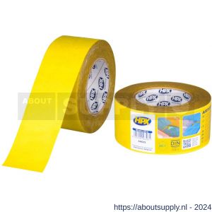 HPX Papieren afdichtingstape geel 60 mm x 25 m - S51700068 - afbeelding 1