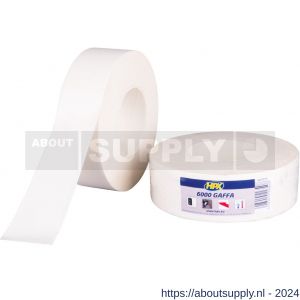 HPX gaffer textiel montage 6000 tape wit 50 mm x 50 m - S51700184 - afbeelding 1