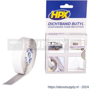 HPX Butyl afdichtingstape grijs 20 mm x 3 m - S51700007 - afbeelding 1