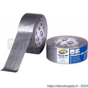 HPX Duct tape 1900 reparatie water- en weerbestendig zilver 48 mm x 50 m - S51700221 - afbeelding 1