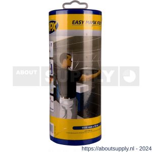 HPX Easy mask film afplak crêpepapier 1100 mm x 33 m met dispenser - S51700275 - afbeelding 1