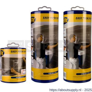 HPX Easy Mask Film afplak crepepapier 1100 mm x 33 m met dispenser - S51700275 - afbeelding 2