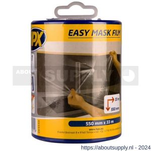 HPX Easy mask film afplak crêpepapier 550 mm x 33 m met dispenser - S51700274 - afbeelding 1