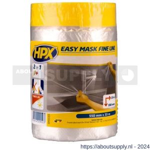 HPX Easy mask fine line afplakfolie 550 mm x 33 m - S51700277 - afbeelding 1