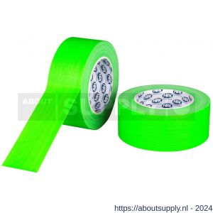 HPX gaffer textiel montage tape fluo groen 50 mm x 25 m - S51700193 - afbeelding 1
