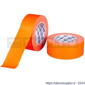 HPX gaffer textiel montage tape fluo oranje 50 mm x 25 m - S51700191 - afbeelding 1
