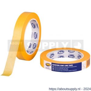 HPX Masking 4400 Fine Line afplaktape oranje 18 mm x 50 m - S51700025 - afbeelding 1