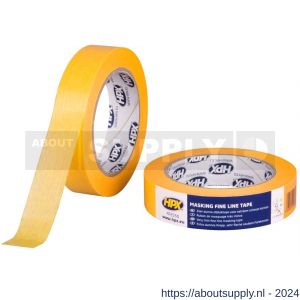 HPX Masking 4400 Fine Line afplaktape oranje 24 mm x 50 m - S51700026 - afbeelding 1
