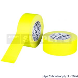 HPX gaffer textiel montage tape fluo geel 50 mm x 25 m - S51700195 - afbeelding 1