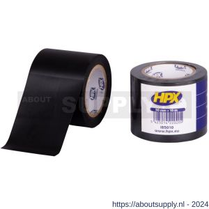 HPX PVC isolatietape zwart 50 mm x 10 m - S51700084 - afbeelding 1