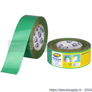 HPX Flexibele PE polyethyleen tape groen 50 mm x 25 m - S51700208 - afbeelding 1