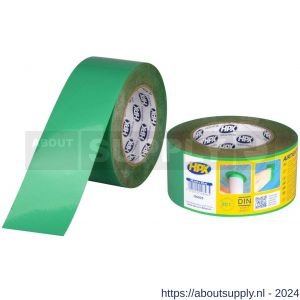 HPX Flexibele PE polyethyleen tape groen 60 mm x 25 m - S51700209 - afbeelding 1