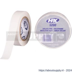 HPX PVC isolatietape wit 15 mm x 10 m - S51700073 - afbeelding 1