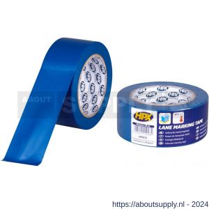 HPX zelfklevende belijning-markeringstape blauw 48 mm x 33 m - S51700045 - afbeelding 1