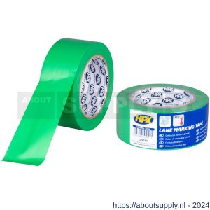 HPX zelfklevende belijning-markeringstape groen 48 mm x 33 m - S51700046 - afbeelding 1