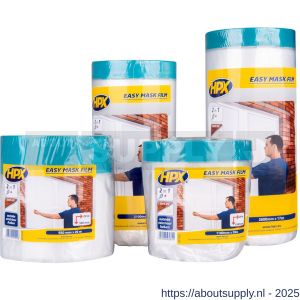 HPX Easy Mask Film Cloth afplak tape 2100 mm x 17 m - S51700282 - afbeelding 2