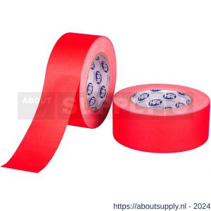 HPX Fluo gaffer textiel montage tape PRO roos 50 mm x 25 m - S51700167 - afbeelding 1