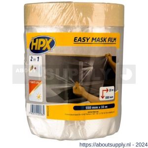 HPX Easy mask film afplak crêpepapier 550 mm x 33 m - S51700271 - afbeelding 1