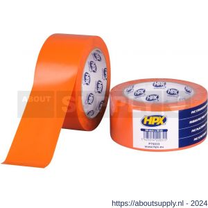 HPX PVC stucloper beschermingstape oranje 50 mm x 33 m - S51700037 - afbeelding 1