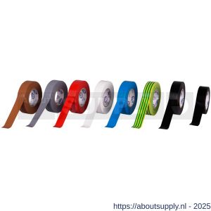 HPX PVC isolatietape zwart 19 mm x 10 m - S51700088 - afbeelding 2