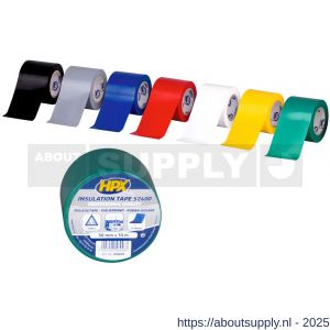 HPX PVC isolatietape wit 50 mm x 10 m - S51700107 - afbeelding 2