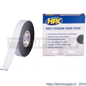HPX zelfvulkaniserende reparatie tape zwart 19 mm x 10 m - S51700247 - afbeelding 1