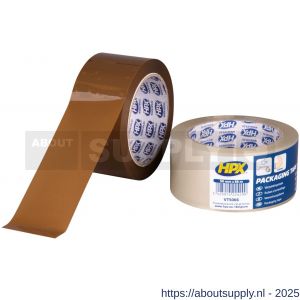 HPX verpakkingstape PP transparant 50 mm x 66 m - S51700264 - afbeelding 2