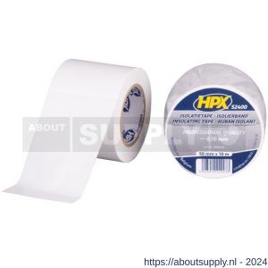 HPX PVC isolatietape wit 50 mm x 10 m - S51700107 - afbeelding 1
