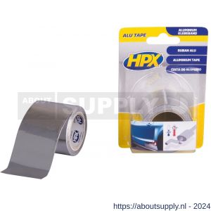 HPX aluminium tape 50 mm x 5 m - S51700065 - afbeelding 1