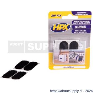 HPX Zip Fix klittenband pads 20 mm x 50mm - S51700121 - afbeelding 1