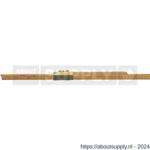 Hultafors GLM 100 glassnijdersmeetlat hout - S50150285 - afbeelding 1