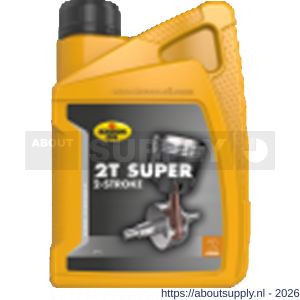 Kroon Oil 2T Super tweetakt motor olie 1 L flacon - S21501217 - afbeelding 1