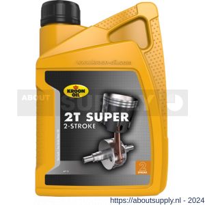 Kroon Oil 2T Super tweetakt motor olie 1 L flacon - S21501217 - afbeelding 1