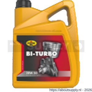 Kroon Oil Bi-Turbo 20W-50 minerale motorolie Mineral Multigrades passenger car 5 L can - S21500334 - afbeelding 1