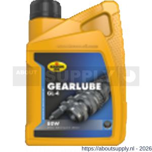 Kroon Oil Gearlube GL-4 80W handgeschakelde transmissie olie 1 L flacon - S21500646 - afbeelding 1