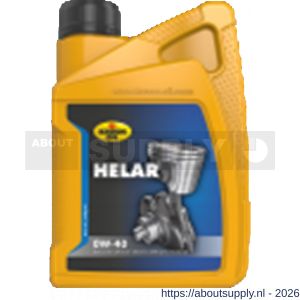 Kroon Oil Helar 0W-40 synthetische motorolie Synthetic Multigrades passenger car 1 L flacon - S21500419 - afbeelding 1