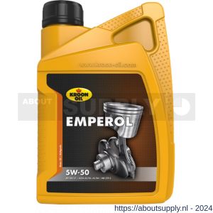 Kroon Oil Emperol 5W-50 synthetische motorolie 1 L flacon - S21501085 - afbeelding 1