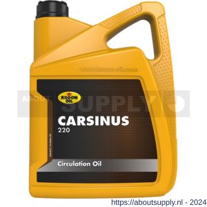 Kroon Oil Carsinus 220 circulatie olie 5 L can - S21500128 - afbeelding 1