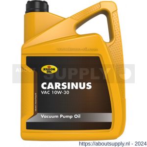 Kroon Oil Carsinus VAC 10W-30 vacuumpomp olie 5 L can - S21500814 - afbeelding 1