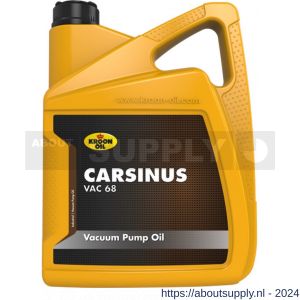 Kroon Oil Carsinus VAC 68 vacuumpomp olie 5 L can - S21500824 - afbeelding 1