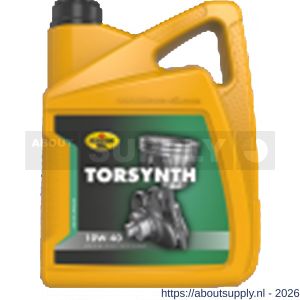 Kroon Oil Torsynth 10W-40 synthetische motorolie Synthetic Multigrades passenger car 5 L can - S21500497 - afbeelding 1