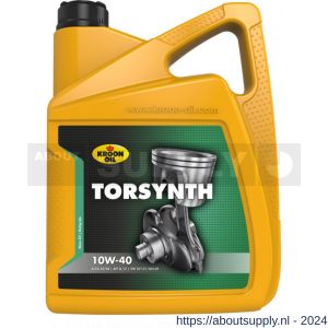 Kroon Oil Torsynth 10W-40 synthetische motorolie Synthetic Multigrades passenger car 5 L can - S21500497 - afbeelding 1