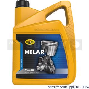 Kroon Oil Helar 0W-40 synthetische motorolie Synthetic Multigrades passenger car 5 L can - S21500420 - afbeelding 1