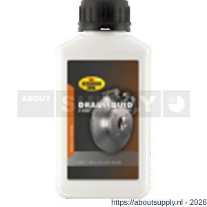 Kroon Oil Drauliquid-S DOT 4 remvloeistof 250 ml flacon - S21500110 - afbeelding 1
